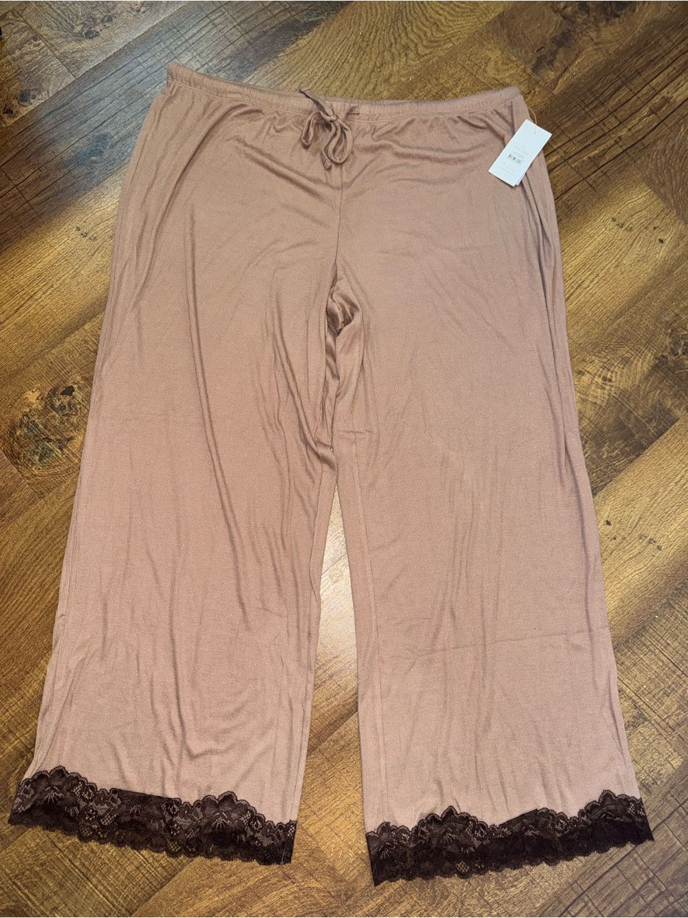 Joyspun Women’s Pajama Pants Lace Bottoms